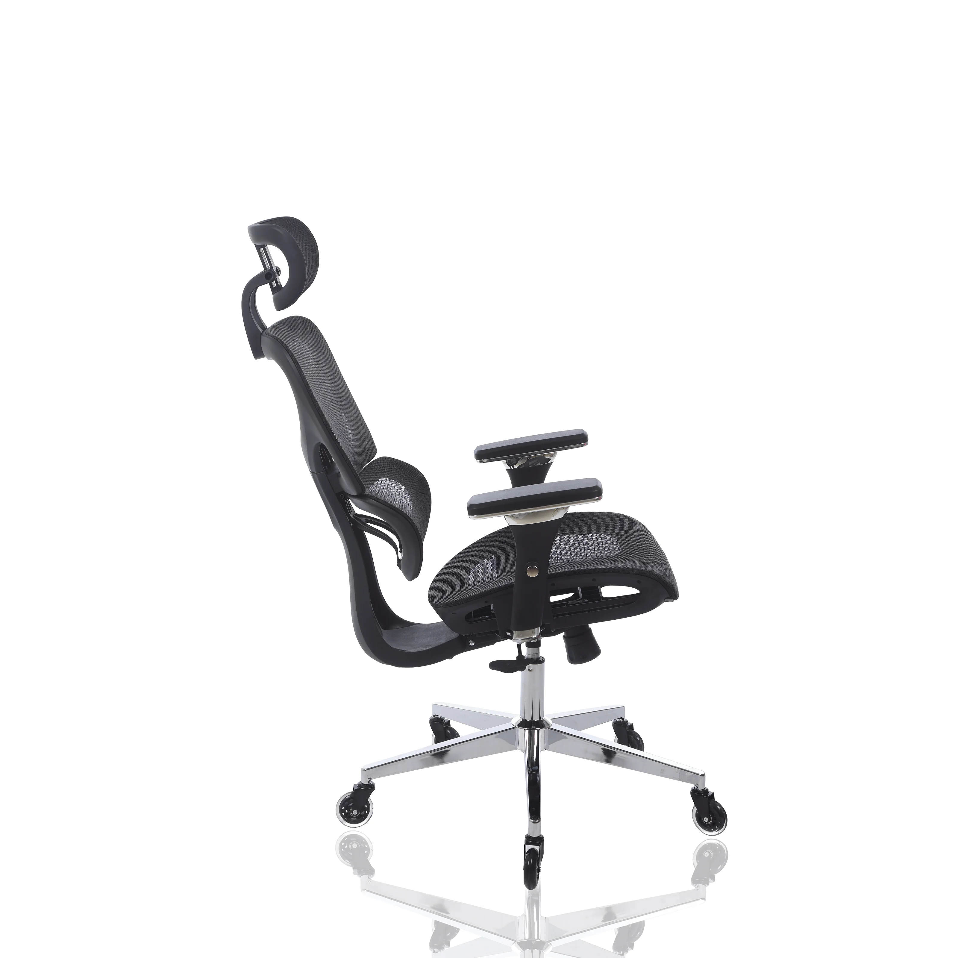 premium high back mesh chair high quality anji mesh office chair with lumbar support 4D armrest ergonomic mesh chair