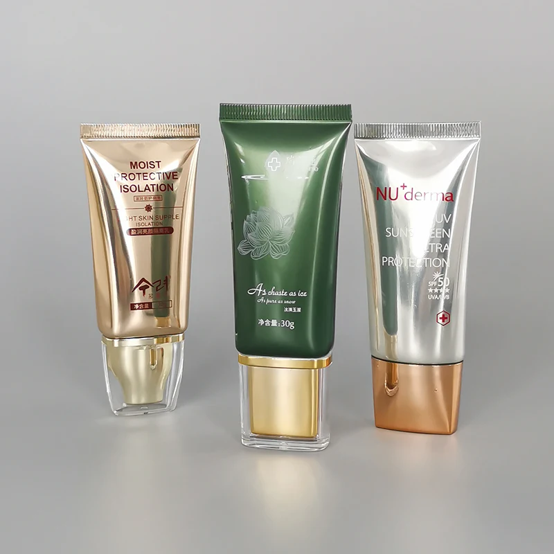 Famous brand OEM Factory cream gel jar bottles spray bottle soft recycled plastic cosmetic tube