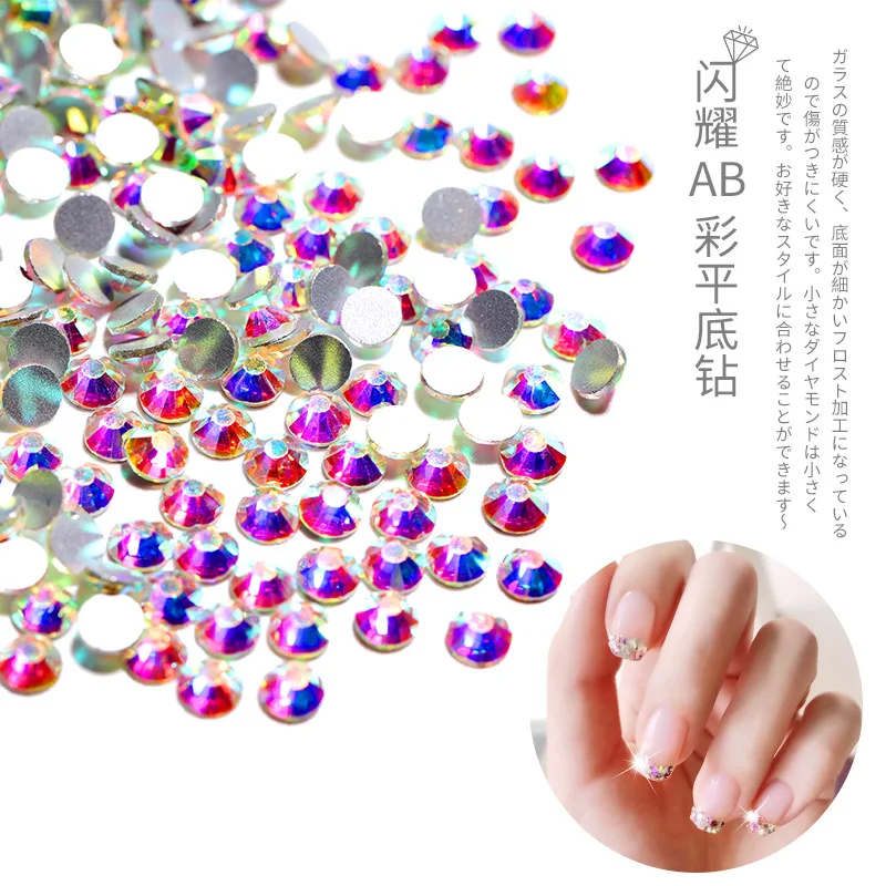 1440pcs 2023 charms glass diamonds Nail Art rhinestone Decoration swarovski Accessories Nail ornament