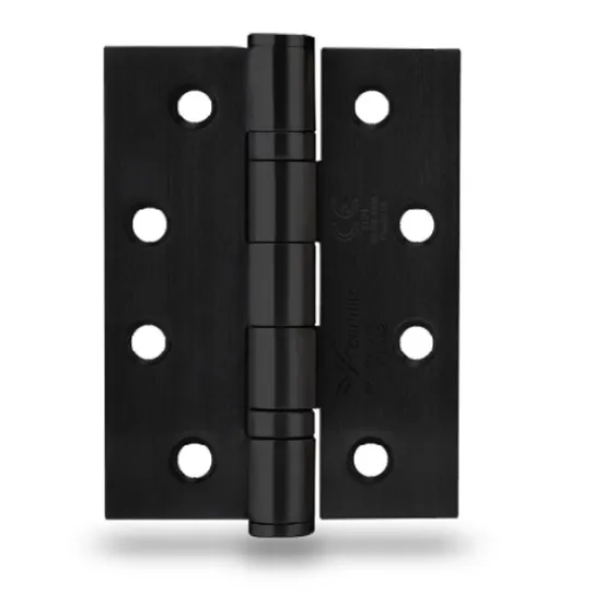 Unity HB403030-BK Black T Hinge Black Steel Welding Hinge Matt Black Door Hinges