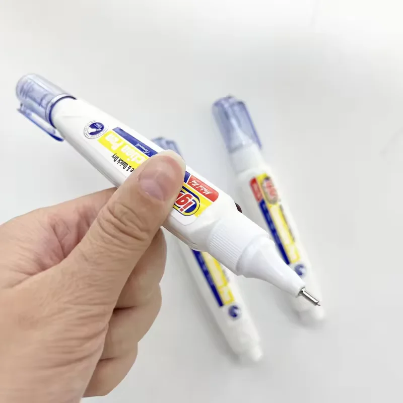 Original Design Mini-size Quick Dry Office Student Usable Metal Tip Correction Liquid Pen