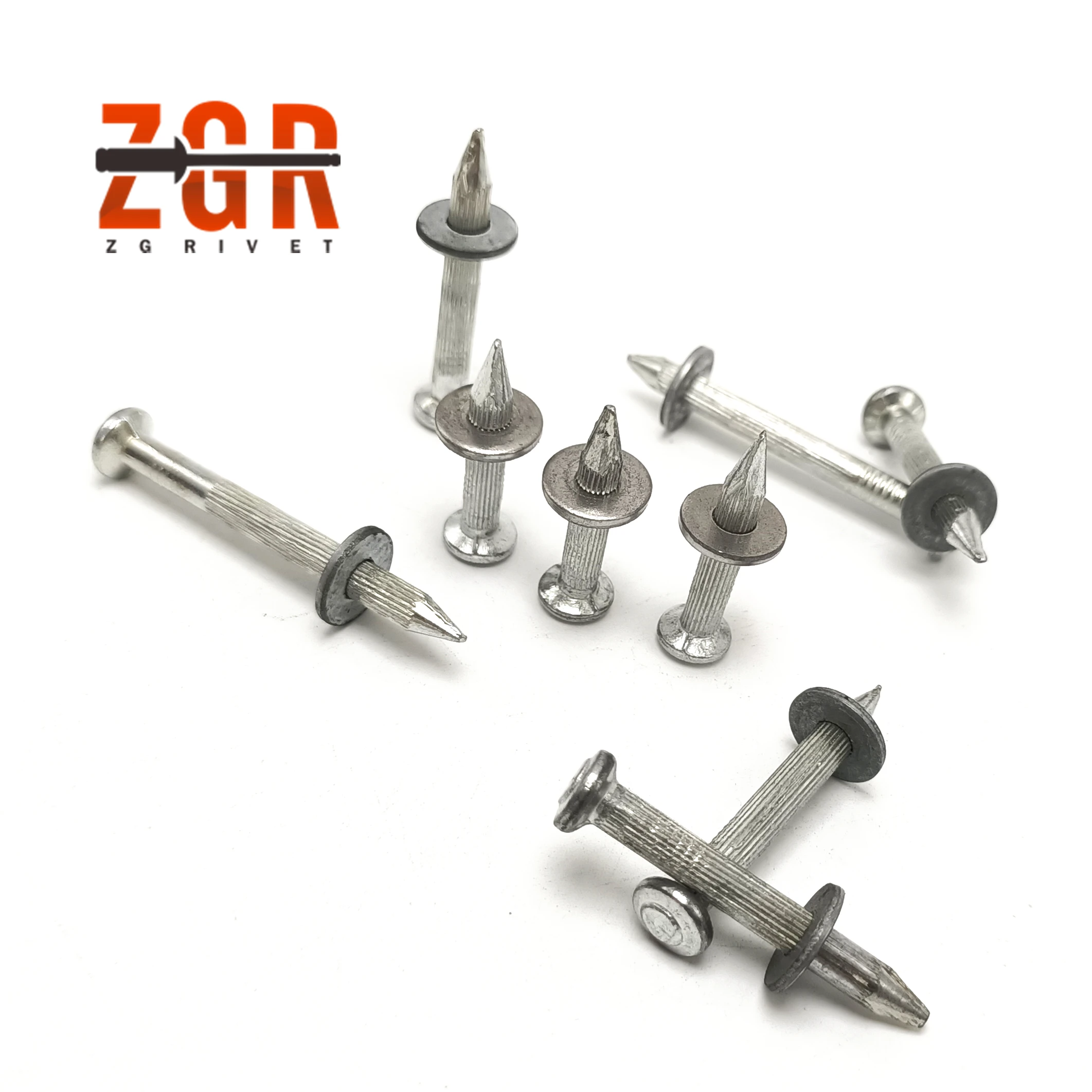 Wholesale Shooting Gas Coil Nail Concrete with Nailer Metal Washer