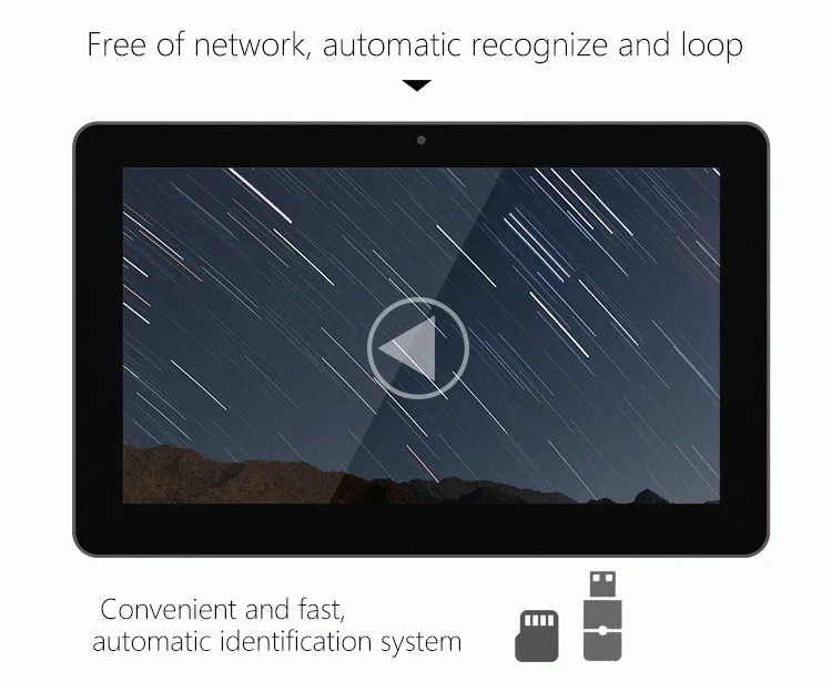 10.1 13.3 15.6 17 19 21.5 inch plastic touch screen android digital signage monitor advertising