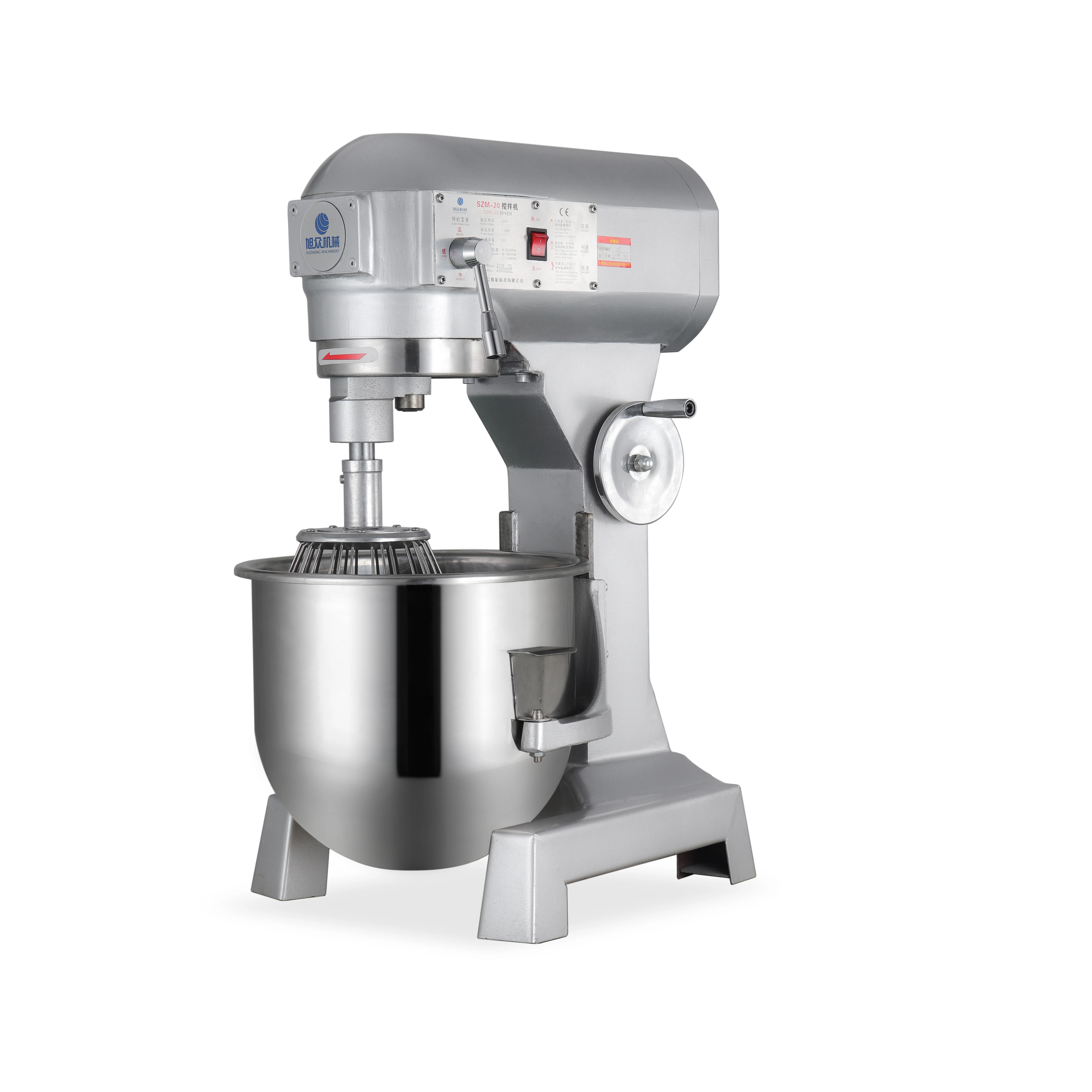 Factory supply commercial 20L food mixer and planetary cake Countertop Planetary mixer