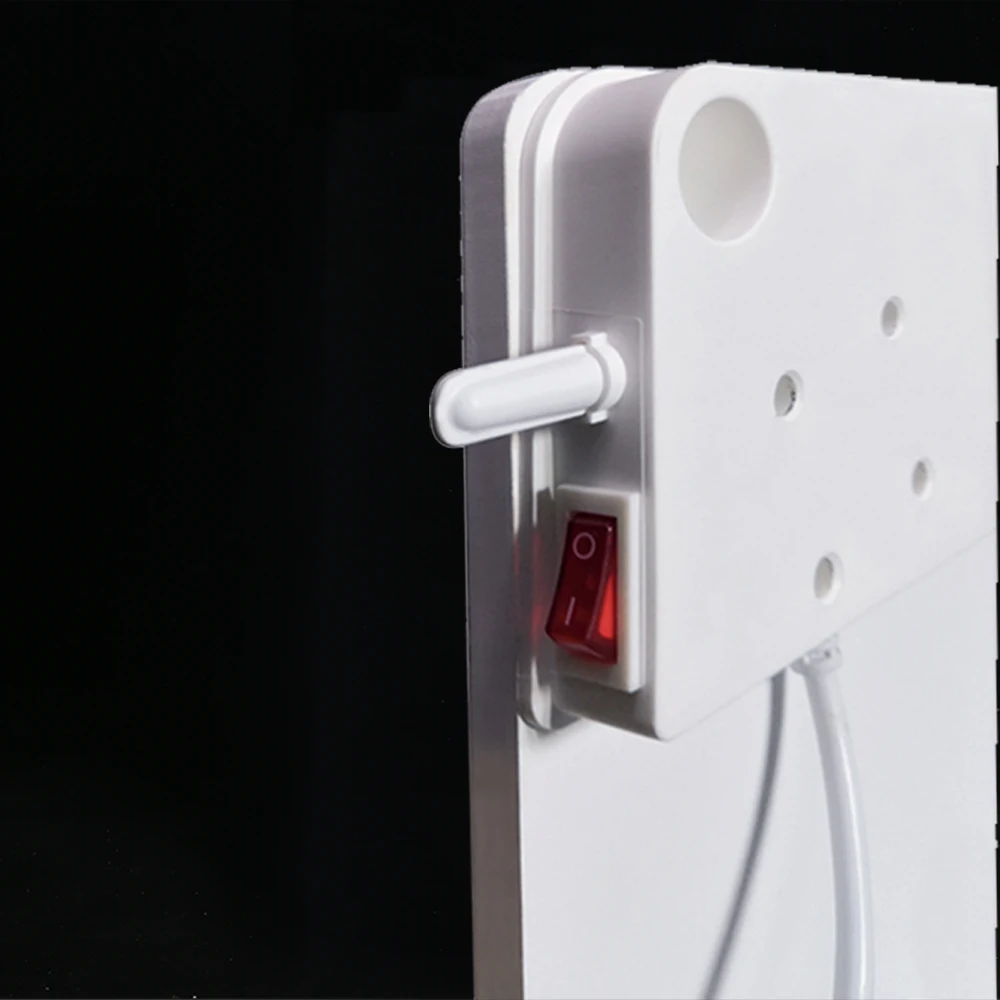 Paintable white customized color slim Wi-Fi digital adjustable thermostat P40 400 W gentle wall convector ceramic panel heaters