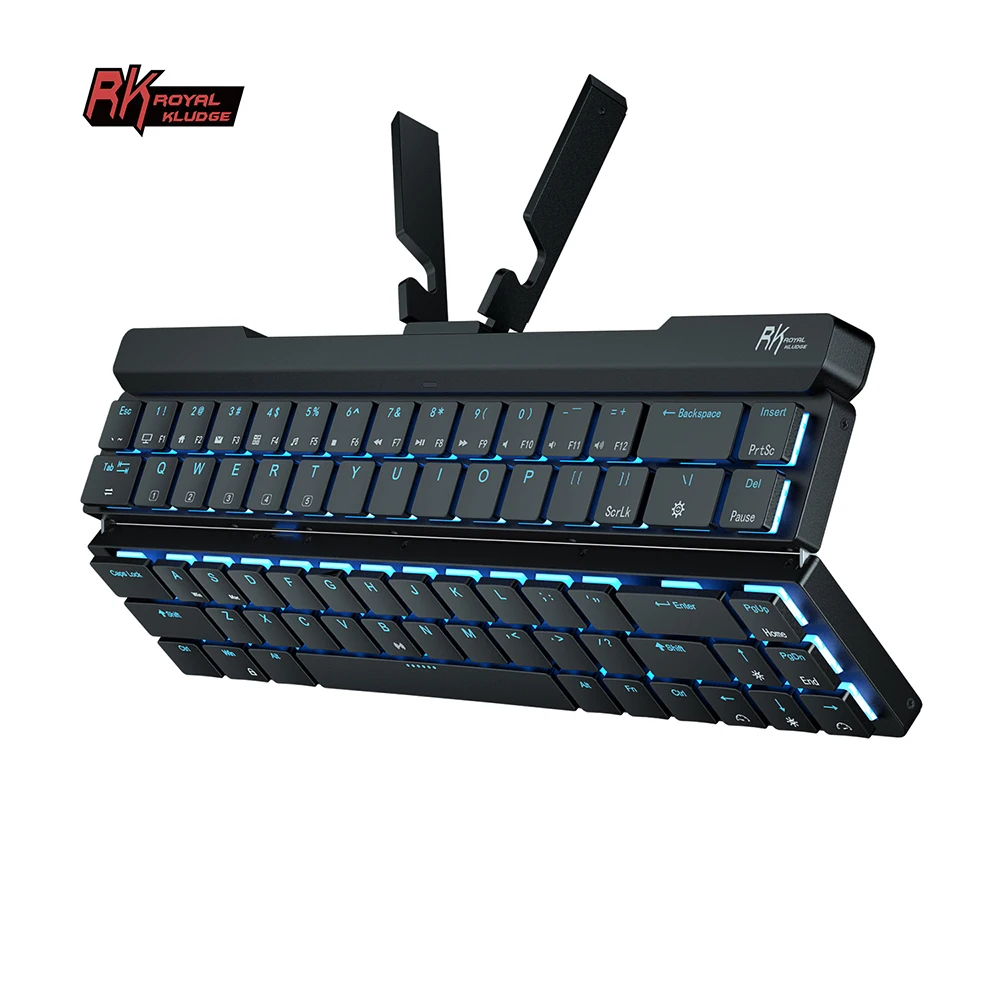 Royal Kludge RK925 oem keyboards 60% split mechanical keyboard gaming wirlees keycaps pbt keyboard for mobile phones