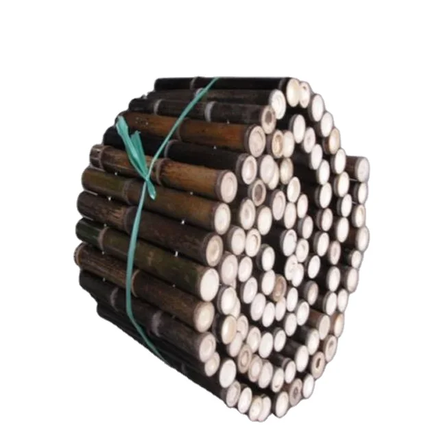 FD-привлекательные природа черный бамбуковый забор конструкции рулон