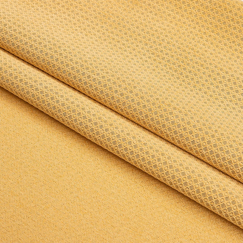 Modern luxury black out fabric for curtains 100% polyester interior decoration blackout curtain fabric