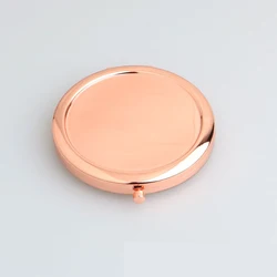 personalized pocket mirror rose gold compact mirror with logo