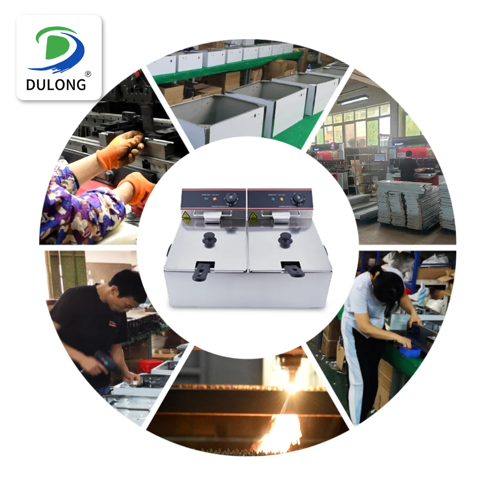 Hot Selling Stainless Steel Electric Deep Fryers Commercial Electric Fryer for Restaurant /Hotel Kitchen