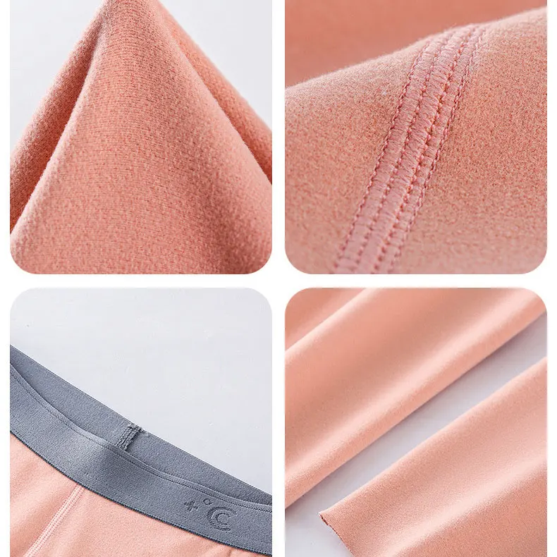 Arabella 2024 Custom Logo Eco Ski Wear Women Thermal Underwear Set Ultra Soft Fleece Long Johns