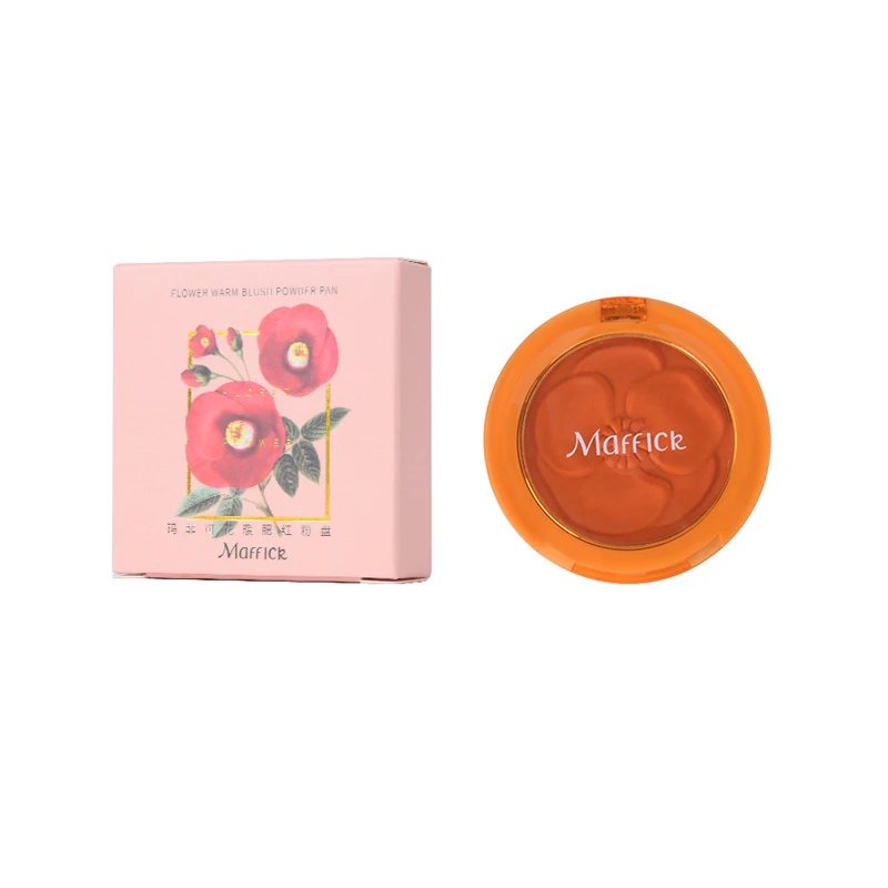 private label custom logo custom logo blush palette highlight contour blush combo palette