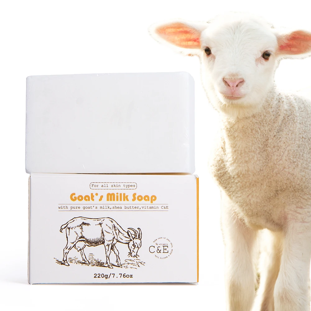 OEM Custom Wholesale Organic Sea Salt Thai Natural Cold Process Melt And Pour Base Goat Milk Soap