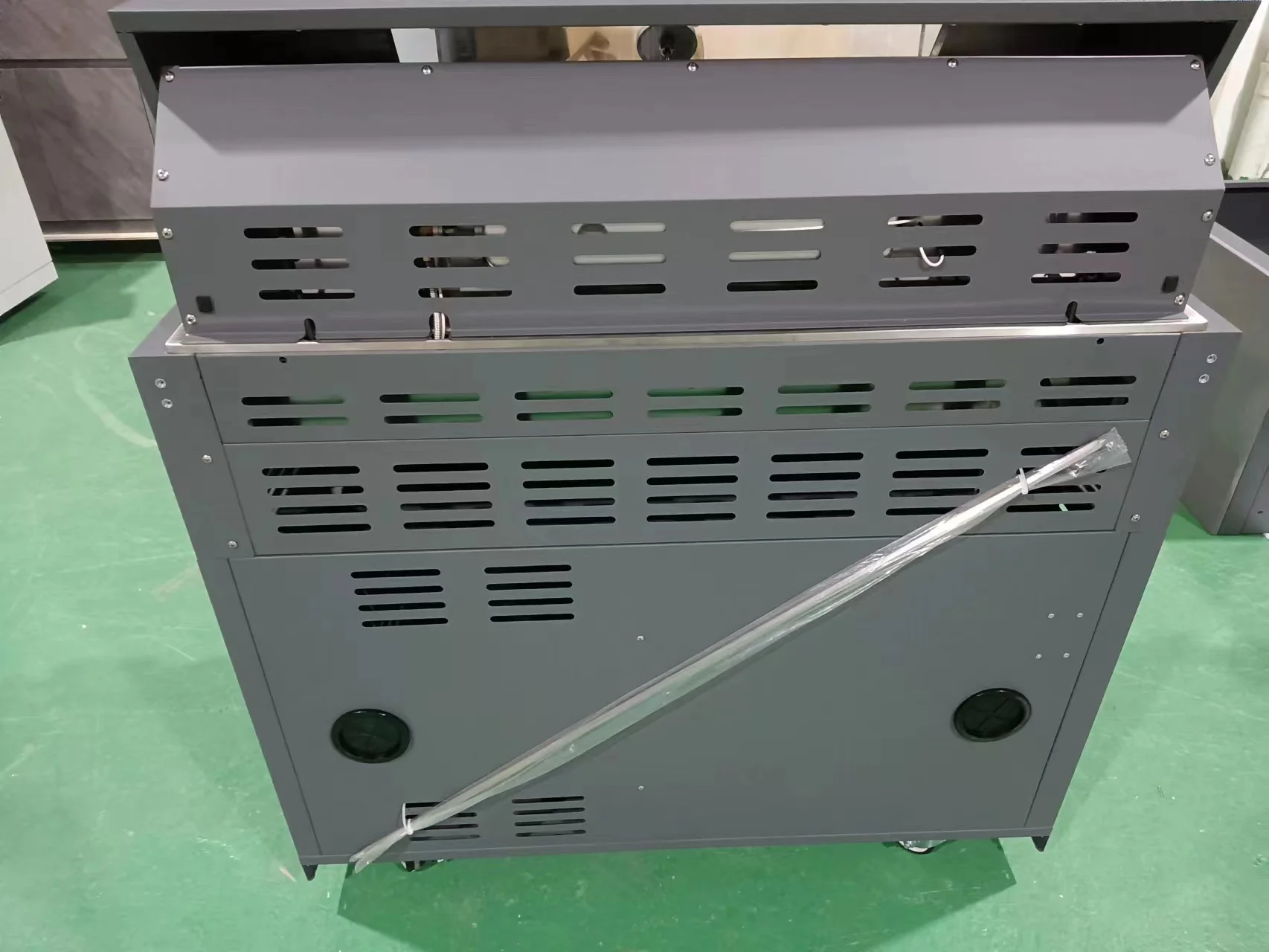 2024 Customized Modern Modular Outdoor Kitchen BBQ Island with Grill and Fridge Equipment for BBQ