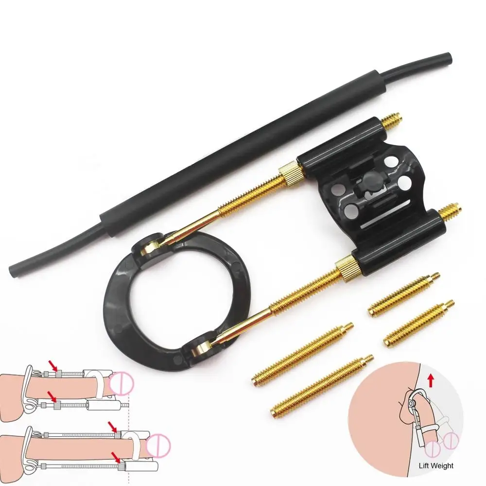 Enlargement Stretch Clamp Extender Stretching Exerciser Traction Device for Men Dick Growth Portable Sport