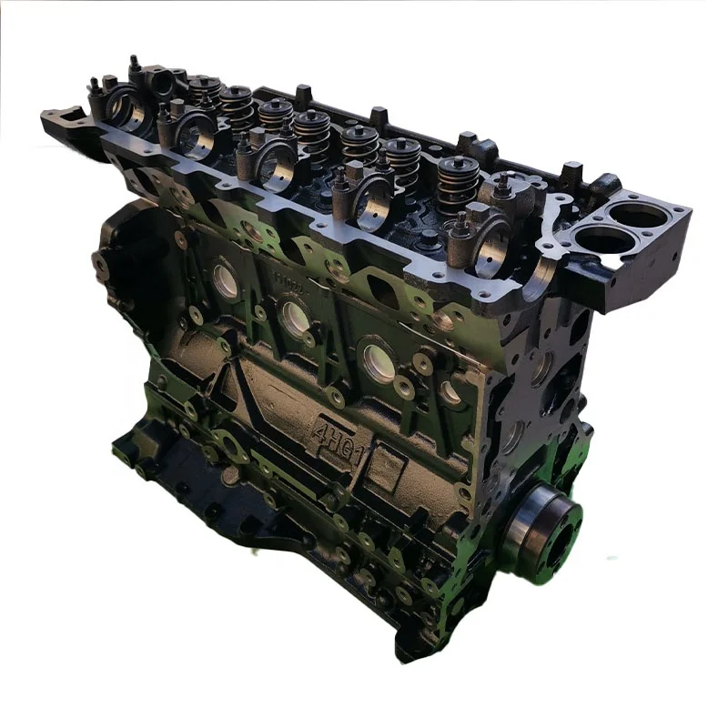 4HG1 Diesel Engine Parts Turbo 4HG1T Long Block For Isuzu ELF FVR NPR Truck Parts