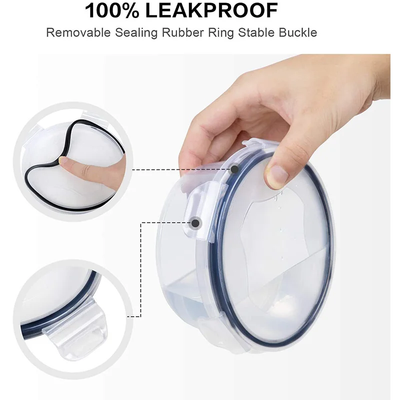 Wholesale Foldable Double Door Open PP Plastic Collapsible Storage Box and Bins Food Packaging Containers
