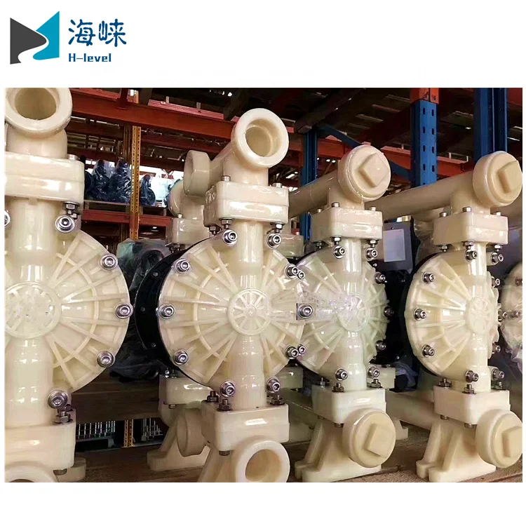 pneumatic ptfe diaphragm pump for strong acide and alkali