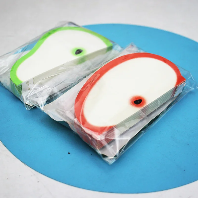 Customized Fruit notes memo pad printing notes memo pads set