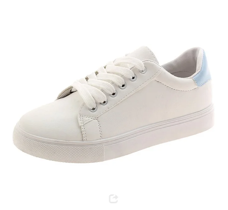 Summer New Fashion White Round Toe Board Shoes Sports Casual Single Shoes 29