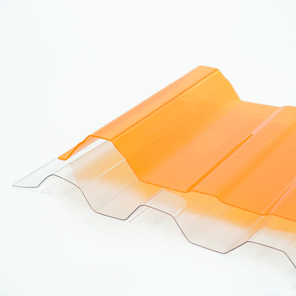 Guoweixing Corrugated Polycarbonate Anti UV Storm/Hurricane Clear 2mm Plastic Sheet for Window/Roofing Protection