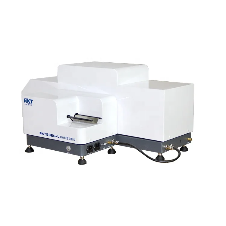 Dry full-automatic laser particle size analyzer capable of controlling feeding by computer