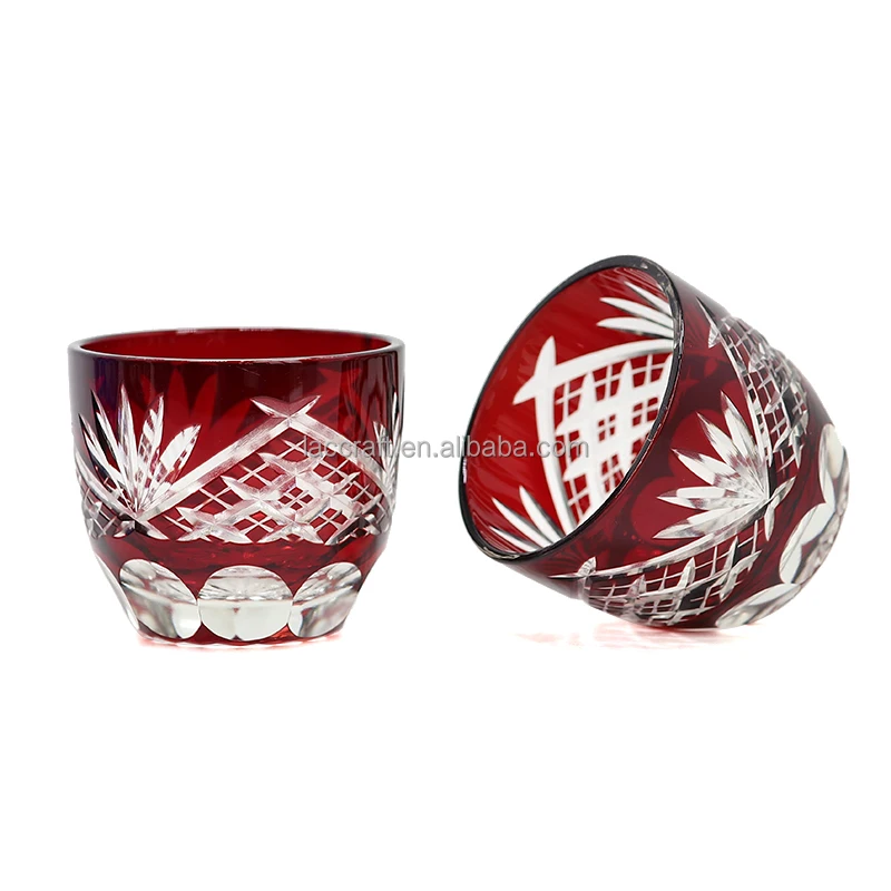 200ml mini Japanese glass wine bottle sake bottle glass decanter with cup set
