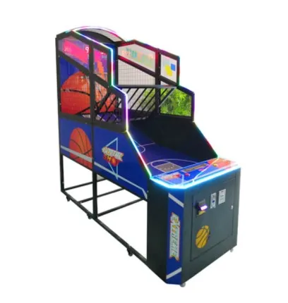 Hotselling Indoor Sports coin operated electronic Folding Street Basketball Shooting Arcade Game Machine  For Sale