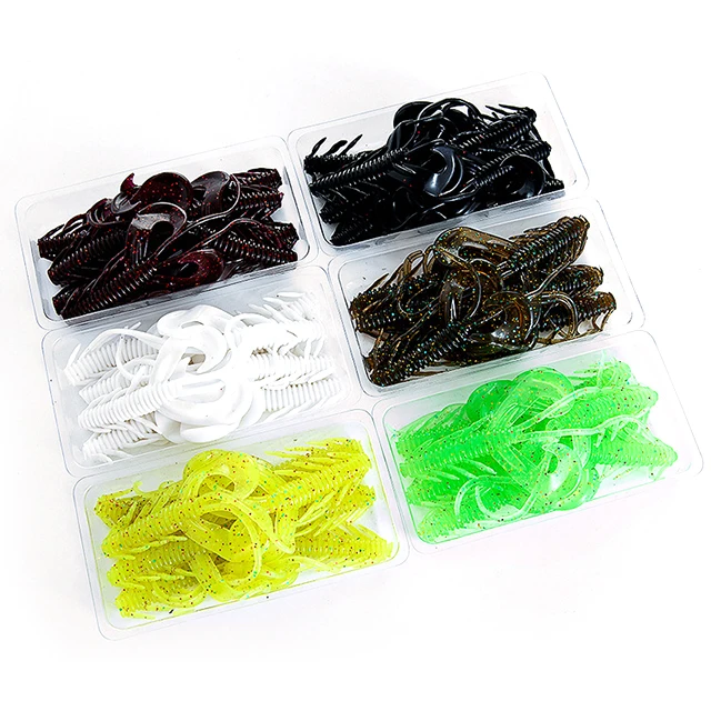 Guosong Floating Fishing 6.5cm 2.5g Soft Lure Wobbler Swimbait PVC Bait Shrimp Bass Carp Lure