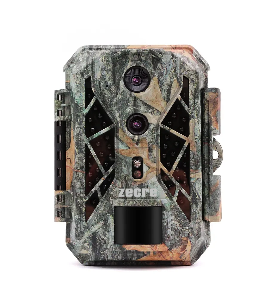 4K Dual Camera Trail camera outdoor Wild Animal Trap Camera Forest Hidden dual lens 940nm 512g IP66 waterproof Trail Camera