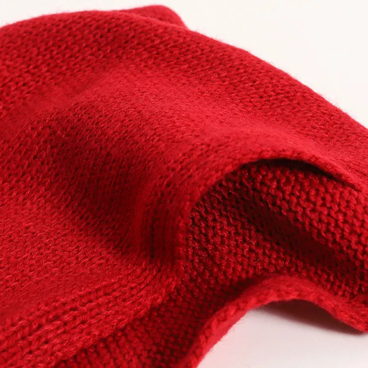 2021 New theme high quality Christmas scarf Wholesale Fashion gift Scarf 100% acrylic Santa Claus scarf