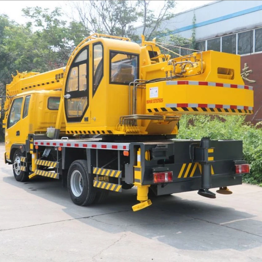 Wolwa truck crane 6 ton Lifting Construction Mobile Crane For Sale