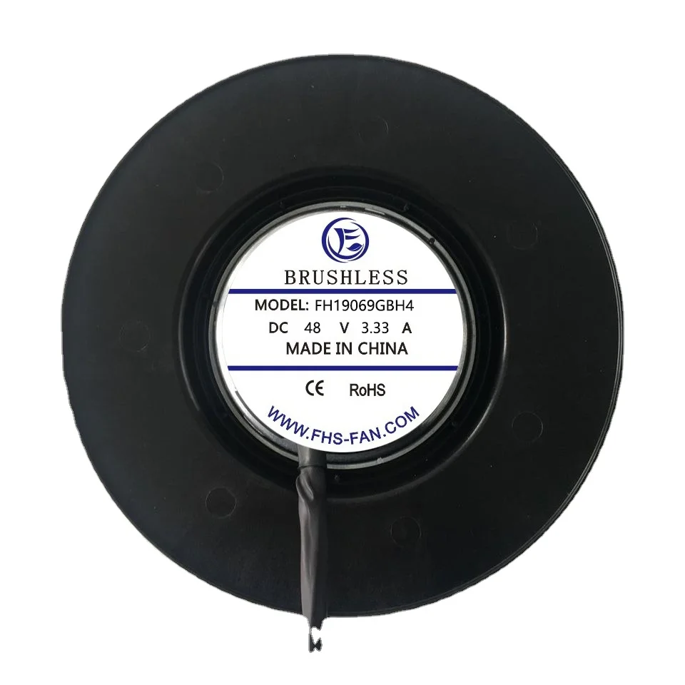 Горячая распродажа, высокое качество, Радиальные Вентиляторы 190x69 мм, 12 В, 24 В, 48 В, бесщеточные центробежные воздуходувки