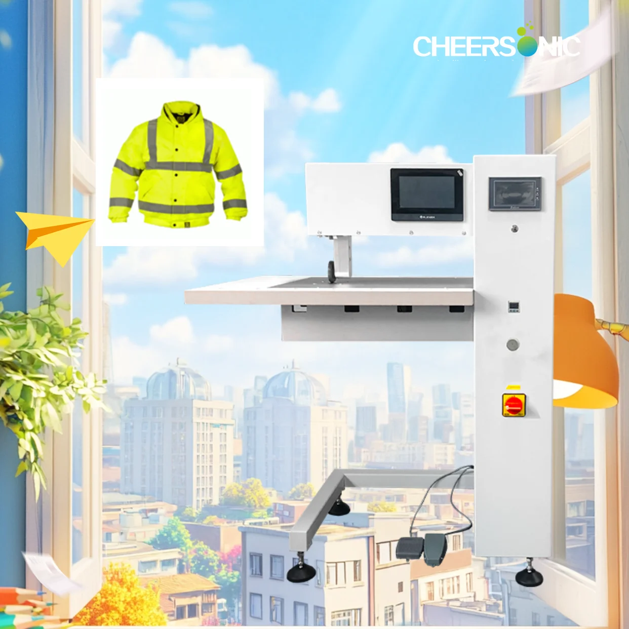 ultrasonic welding machine Ultrasonic equipement cutting lace machine ultra sonic welding