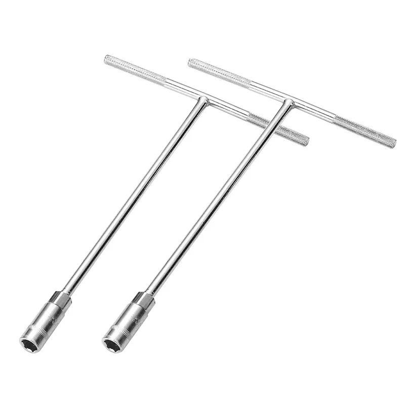 High Quality Carbon Steel T-type Wrench Steel Spanner Custom T-shaped wrench
