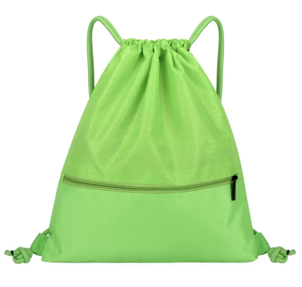 Vietnam Factory Customized Drawstring Bag Cinch Backpack Recycled Waterproof Polyester Sports Gym Drawstring Backpack