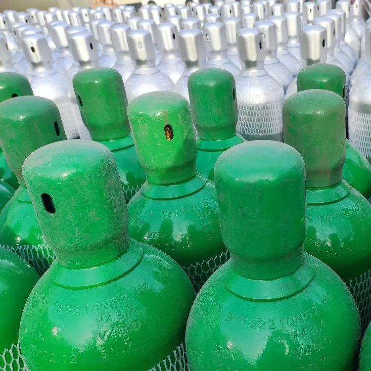 Factory Direct Selling Oxygen Gas Tank 8L 10L 20L 40L 47L oxygene cylinder tank