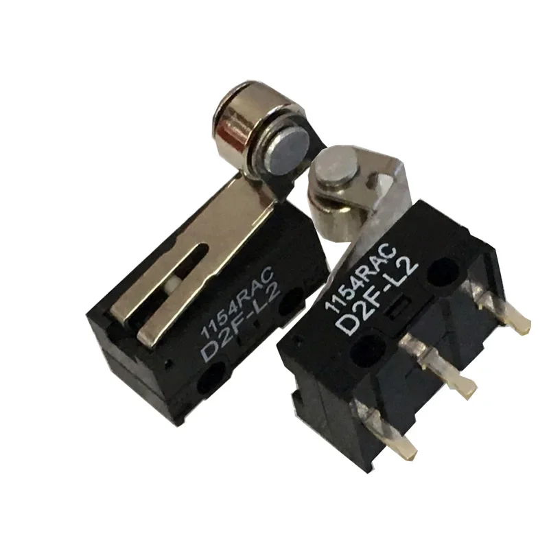 Micoro-Switch D2F-L2 gray button with pressing handle D2F mouse switch