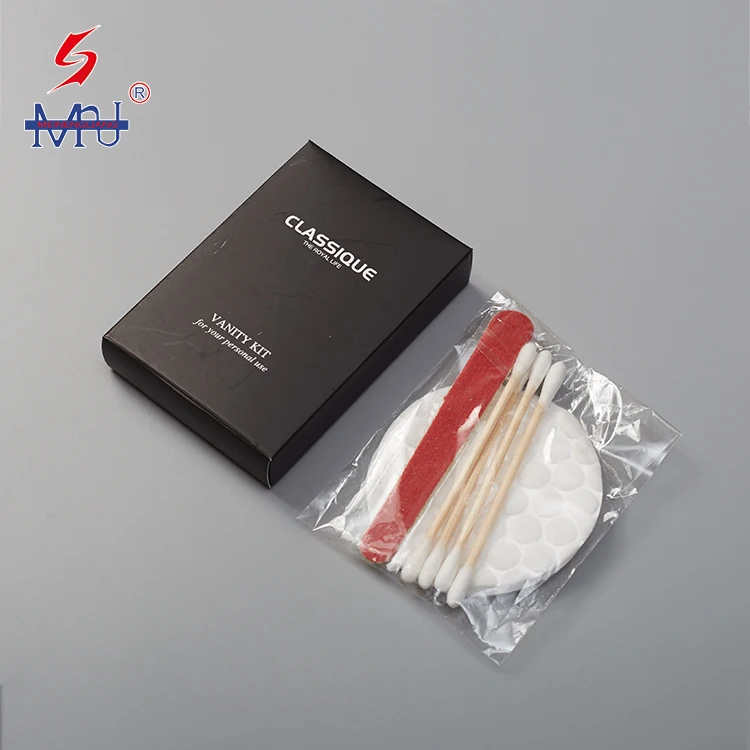 Custom five star disposable hotel guest room supplies toiletries