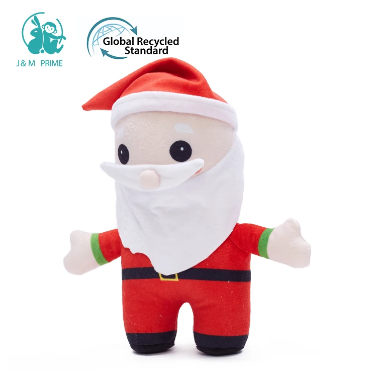OEM ODM Custom Manufacturer Wholesale Christmas Santa Claus stuffed Plush toy for kids Christmas gift