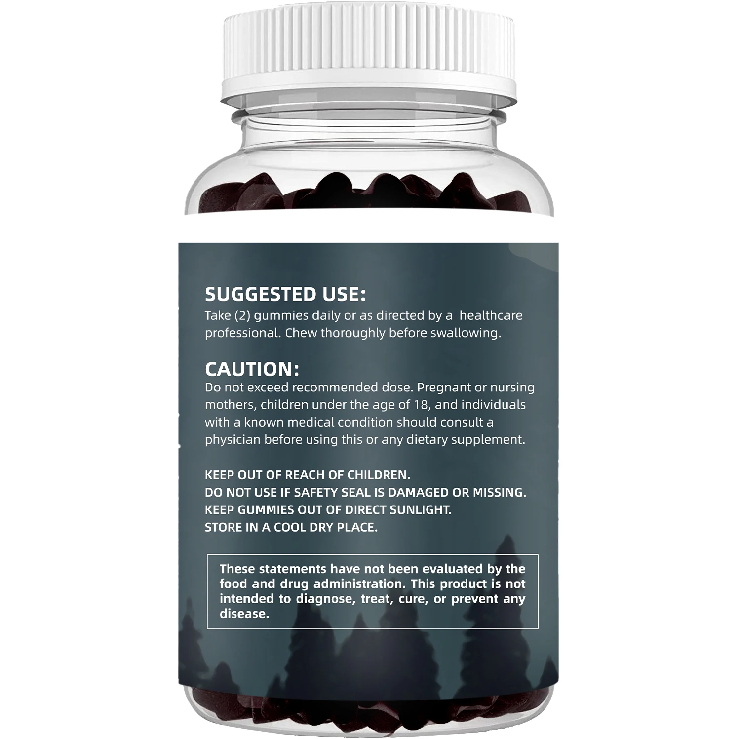 Hot Sale Private Label Shilajit Gummies with Ashwagandha Natural Himalayan Shilajit Providing Energy Immune System