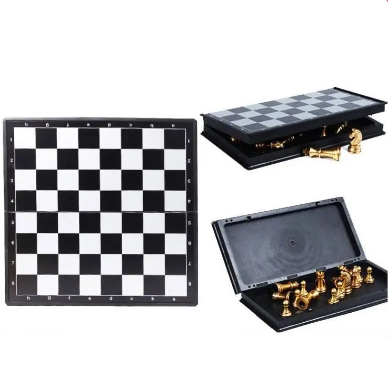 magnetic chess gift/ marble chess table brass chess sets