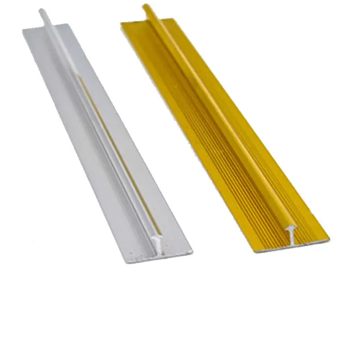 high quality t shape profile furniture best quality control metal trim decorative aluminum trim strip profiled t edge