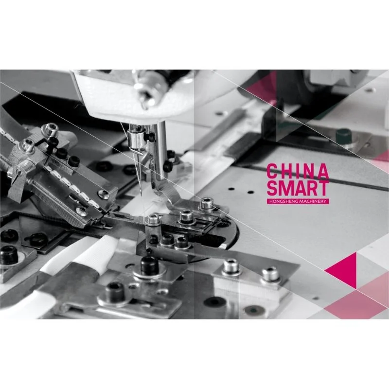 controlled by computer board HS-600A Automatic Shoulder Strap Sewing Machine suspender stitching machine