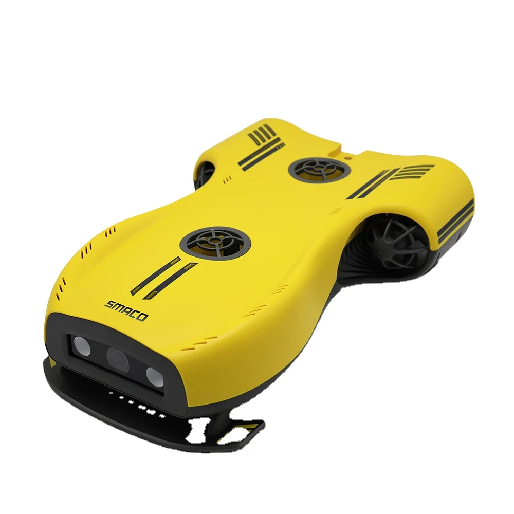 SMACO  New underwater search and rescue photography HD 4K camera aquaculture can dive 100 meters diving robot