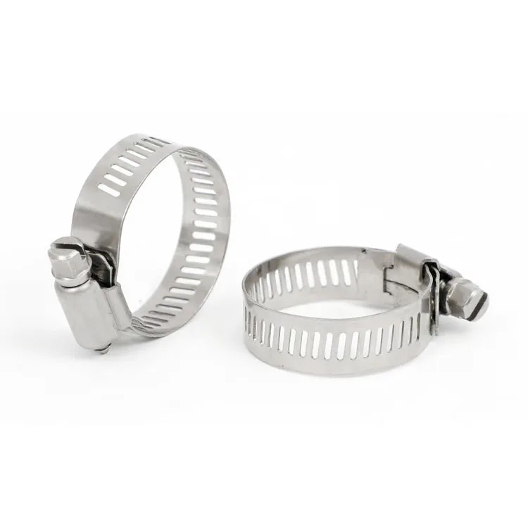 304 Stainless Steel 72-95mm American Type Hose Clamp Adjustable Slotted Bolt Band Hose Clamp Pipe Clamp for tube connection