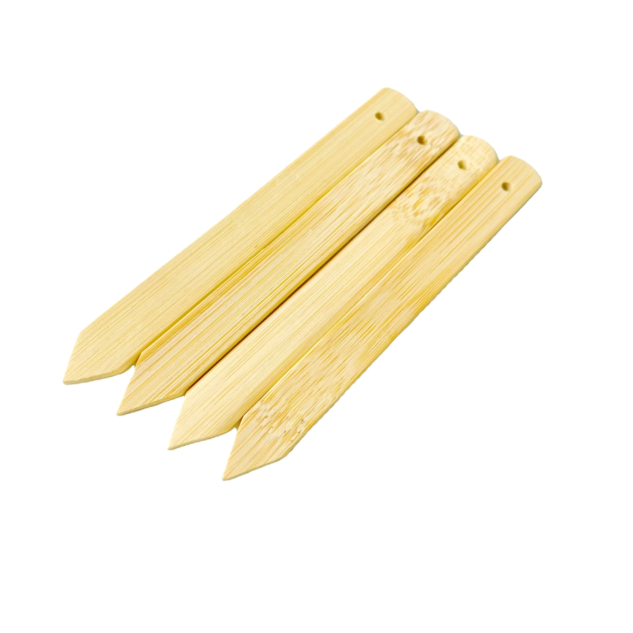 Disposable  biodegradable Factory Price Bamboo Plant Markers Craft Stick