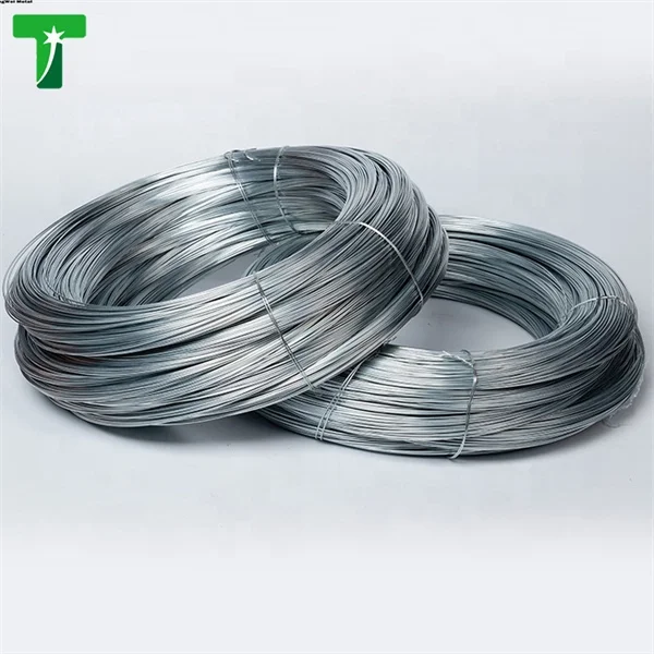SWG Hot Dipped Galvanized Steel Wire 20 21 22 Gi binding wire, annealed for wire mesh Fence