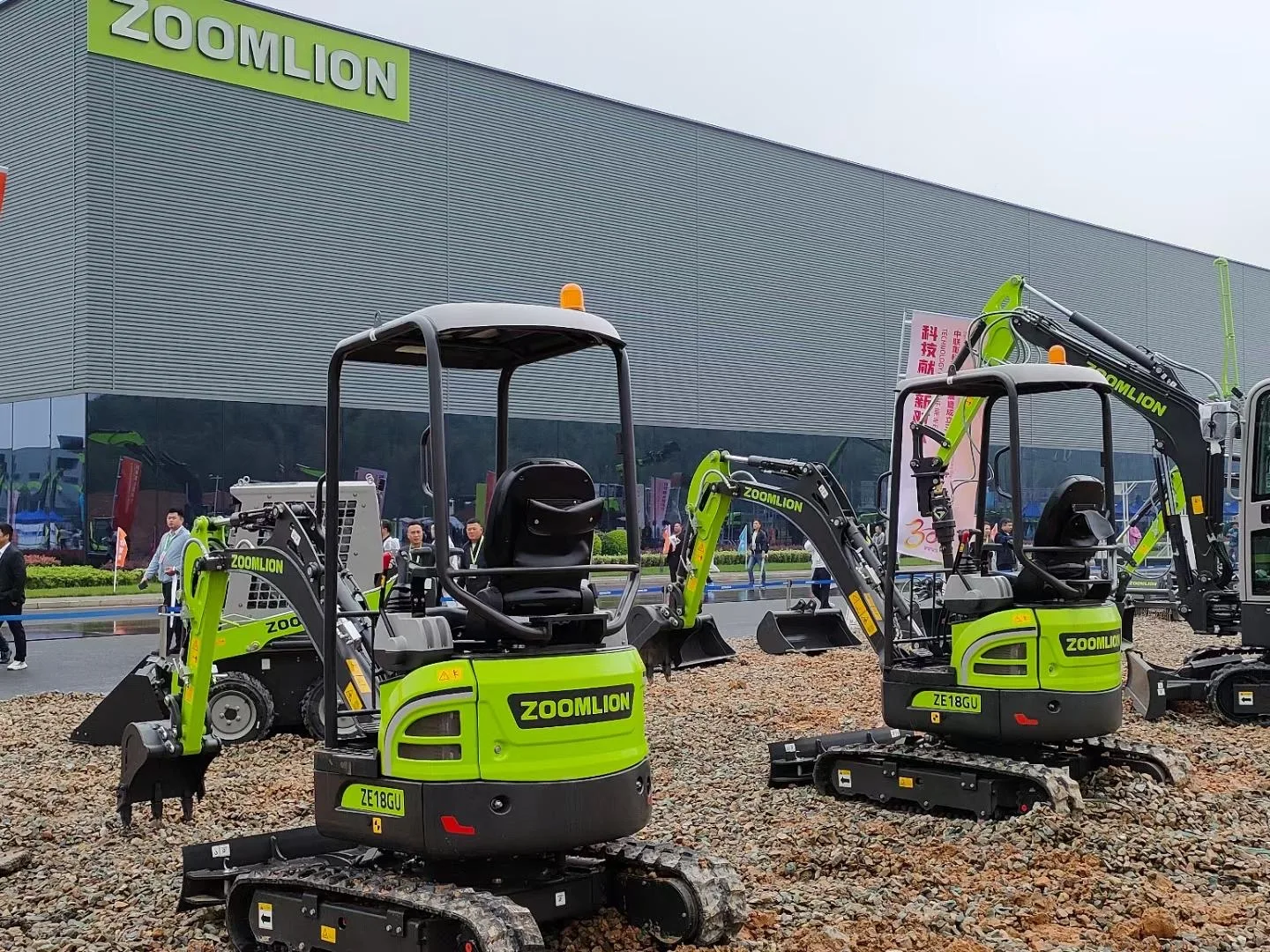 Высококачественный экскаватор Zoomlion ZE18GU 1 8 тонн для строительства