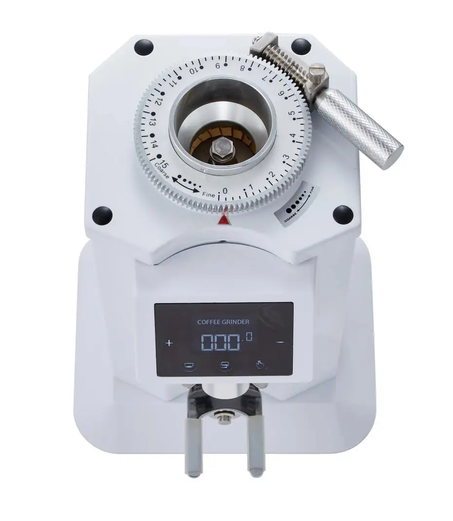 74mm Burr Professional Electric Espresso Coffee Grinder with LCD Screen Commercial Electric Coffee Grinder